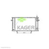 KAGER 31-0918 Radiator, engine cooling